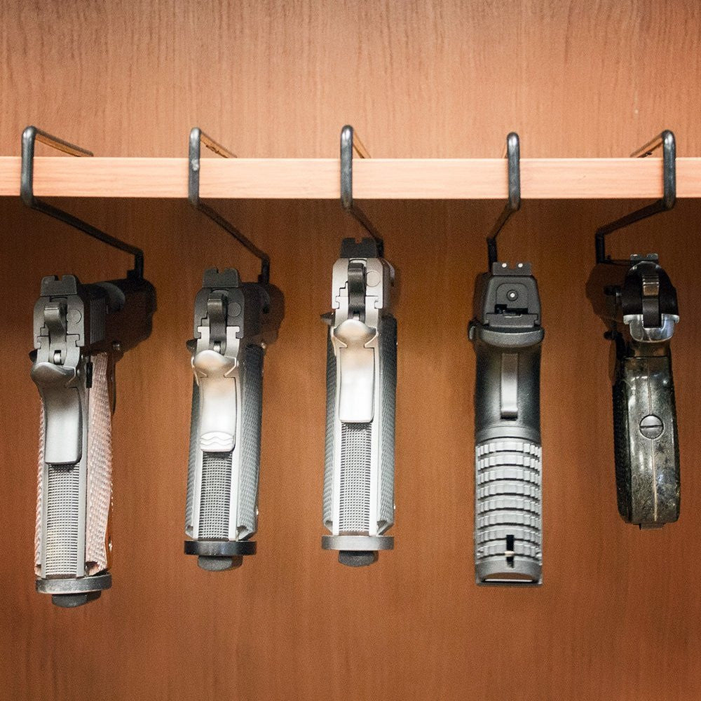 GERO Versatile Tactical 10" Gun Racks - 5 count